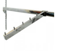 504 Кронштейн для прямоуг. трубы, L=300мм