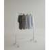 5М-01* (хром) Вешало для одежды напольное одинарное 1200Lх1650Hx500Dмм,