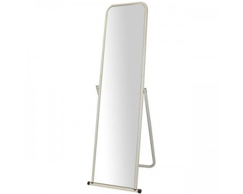 5МM-01 (белый матовый) Зеркало напольное, 490х440x1550Hмм, зеркальное полотно 1500х370мм