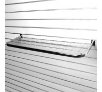 A073 Подставка П-образная, сетчатая, 1000Lх300W мм, хром