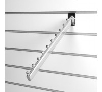 A111-10b/c Кронштейн наклонный с 10-ю шариками, длина 400мм хром