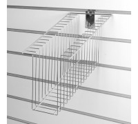 A119-15c - Держатель для колготок на 15 ячеек 185х300х180Н мм, хром