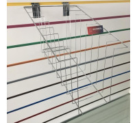 A120-8c - Держатель для рубашек на 8 ячеек 288х426х236Н мм, хром