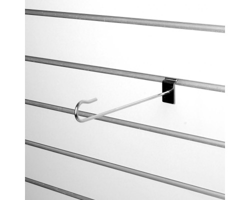 A126-250 Крючок изогнутый противокражный, d=5мм, длина 250 мм, хром