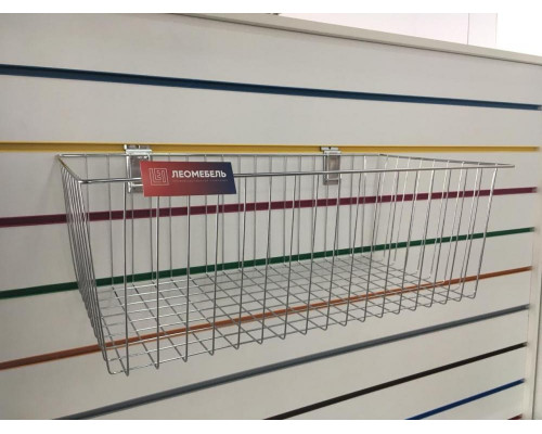 A199/h150c - Корзина 585х300х150Н мм, хром