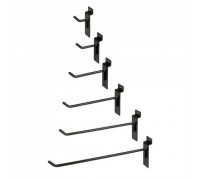 A*290/4 Крючок, длина 100мм, d=4мм, без наконечника, черный