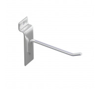 A290c/6c Крючок, длина 100мм, d=6мм, с наконечником, хром