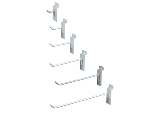 A*293/5 Крючок, длина 250мм, d=5мм, без наконечника, белый
