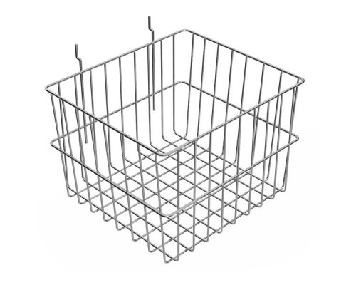 ЕК198 Корзина 390х300х200мм, цинк хроматированный