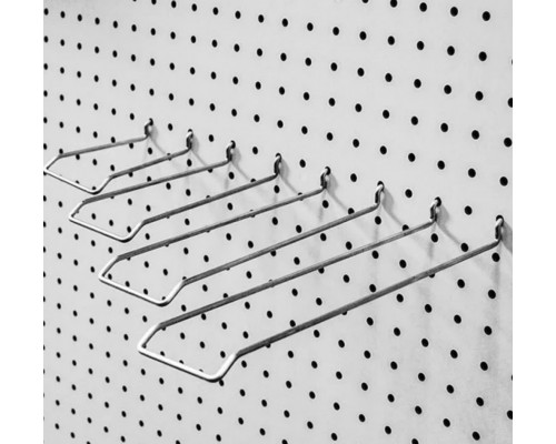 ЕКР550 Крючок для ценникодержателя для перфорированной панели, L=100мм