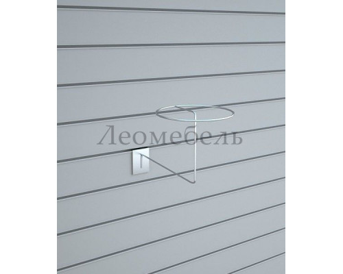 F118(B)c/5 Подставка для шляп, d=150 мм, H=150 мм, хром