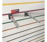 F224c Кронштейн для полки (усиленный) 200 мм, хром