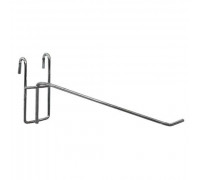 FG289-1 (L1/D3) Крючок на сетку 50мм, d.3мм (крепление пруток), хром