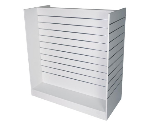 GH-1200 Гондола Н-образная, напольная, дуб сонома (2эл.) 1240х604х1310мм, (МДФ/ЛДСП), пазы 100 мм