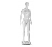 J02/WHITE Манекен женский глянцевый, 175, 86-65-86, белый