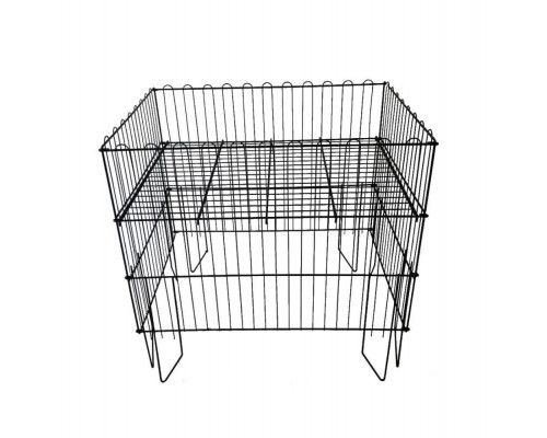 К1УЧ Корзина для распродаж с усиленным дном 600х600, чёрный