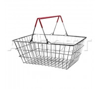 КР-20 Корзина пластиковая с 2-мя ручками, красный