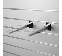 F226c Кронштейн для полки(усиленный) 300мм, хром