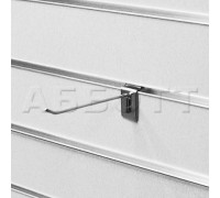 F290/1c (NEW) Крючок 100мм, d.4мм, хром (без наконечника)