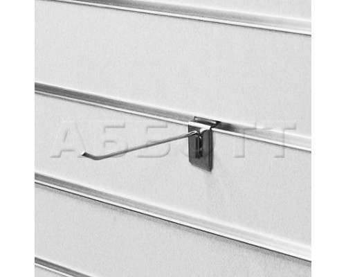 F290/1c (NEW) Крючок 100мм, d.4мм, хром (без наконечника)