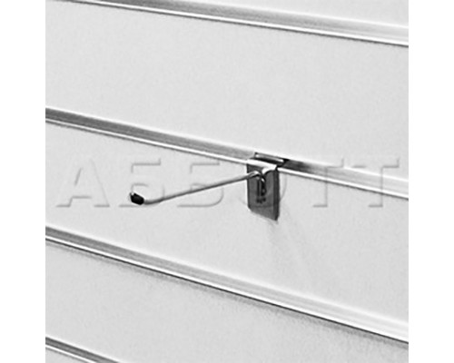 F290/5c Крючок 100мм, d=5мм, с наконечником, хром