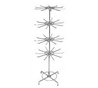 QXD017/GO-F1 Вешало настольное 4-х ярусное, H=780мм, хром