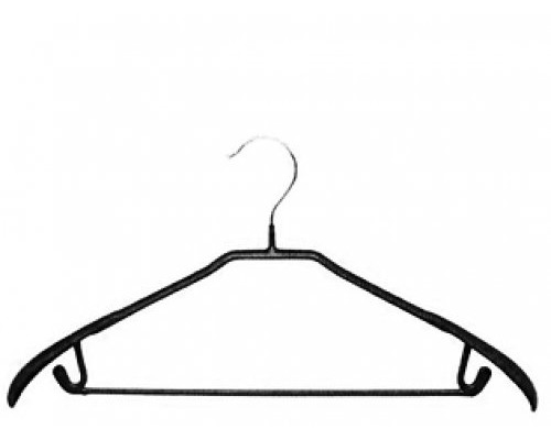 WL142S Вешалка "Силуэт" с перекладиной, L=45см