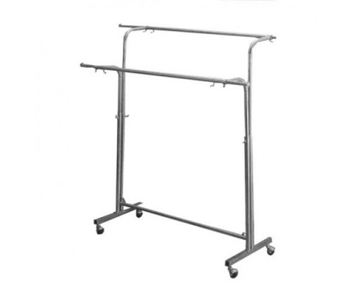 Z2-008с Вешало "Фонтан", L=1200-2100мм, H=750-1800мм, хром