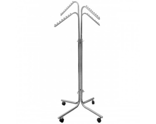 Z3-066/HJ-38-4 Вешало 4-х рожковое, L=700мм, H=1000-2000мм, чёрное