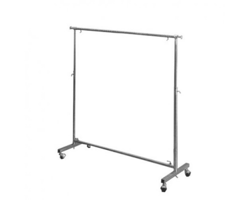 Z1-023с/HJ-25-1.2 Вешало П-образное(маленькие колеса), L=1200-2100, H=2000мм, хром