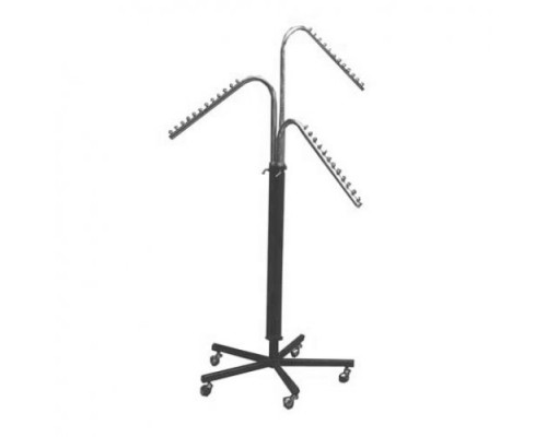 Z3-063/HJ-38-3 Вешало трехрожковое, L=700мм, H=1800мм, черное