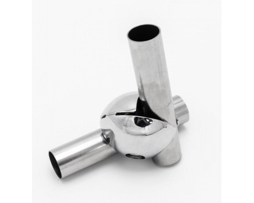 Z-JOK-chr-031DX (R 6Dx) Зажим для 2-х труб правый