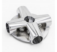 Z-UNO-chr-14 Зажим для труб в 6-ти напр. с 4 полками