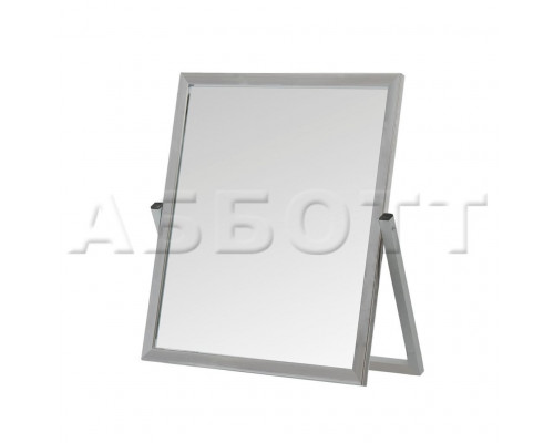 STA-06 (белый матовый)Зеркало напольное для обуви,зеркальное полотно 520х340х510Нмм, рама белый мато