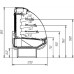 Холодильная витрина Айсберг Айс-К 1,4 кондитерская (встройка)