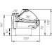 Холодильная витрина Айсберг Айс-СН 1,4 без подтоварника