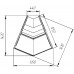 Холодильная витрина Айсберг Айс-Ун45в (наружный угол)