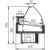 Витрина Айсберг Люкс Аркадия-СП 1,3 холодильная
