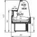 Витрина Айсберг Люкс Оптима-К 1,6 кондитерская холодильная