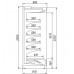 Холодильная горка Ариада Женева-1 ВС 55.85H-1875