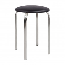 Табурет Pento кожзам чёрный