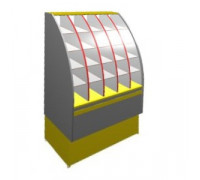 Витрина кондитерская Апельсин 40 ячеек