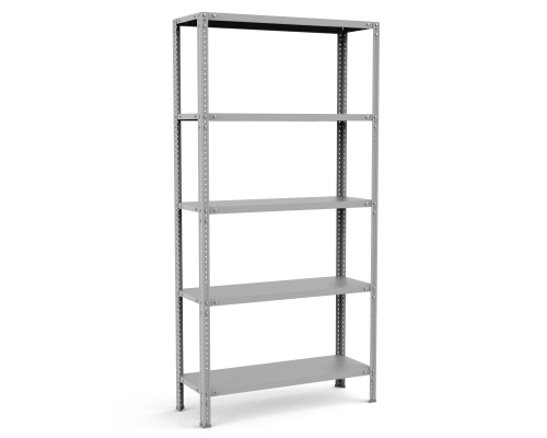 Архивный стеллаж серии СТ 2500х1000х300, 5 полок 40