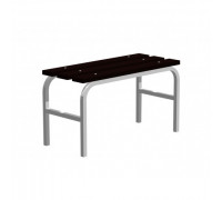 Скамья гардеробная с пластиковым настилом 2000