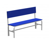 Скамья гардеробная со спинкой С-1500 ЛДСП