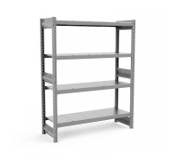 Стеллаж грузовой СГР оцинкованный 2000х900х800 4 яруса