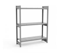 Стеллаж грузовой СГР оцинкованный 1500х1800х500 3 яруса
