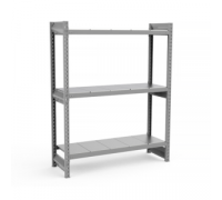 Стеллаж грузовой СГР оцинкованный 1500х900х800 3 яруса