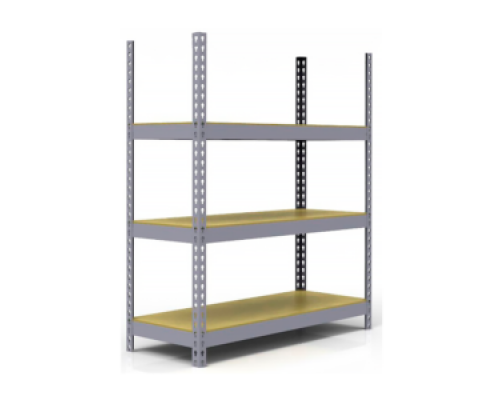 Стеллаж среднегрузовой СГФ 1500х1800х600 мм, 3 полки