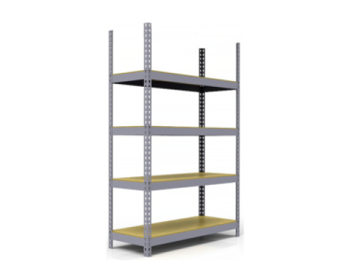 Стеллаж среднегрузовой СГФ 2000х1800х800 мм, 4 полки